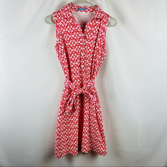 J McLaughlin Detailed Button Front Dress